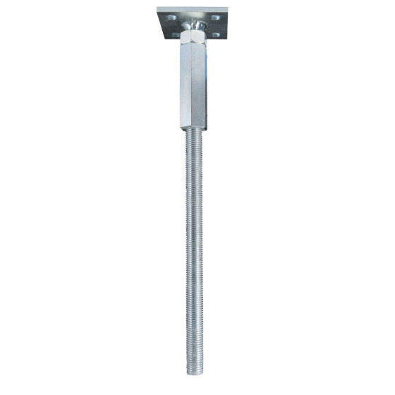 Adjustable Post Support Siggi to set in concrete 100 x 100 mm
