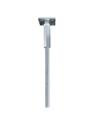 Adjustable Post Support Siggi to set in concrete 100 x 100 mm
