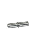 Rohrverbinder feuerverzinkt für Rohre mit einem Durchmesser von 48,3mm mit einer Schlüsselweite SW22 und Gemäß EN 74
