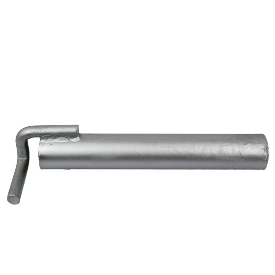 Gerüsthalter mit Haken Stahl feuerverzinkt Gesamtabmessung 600 x 48,3 mm