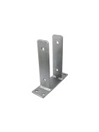 U-post support for dowelling hot-dip galvanised various dimensions available