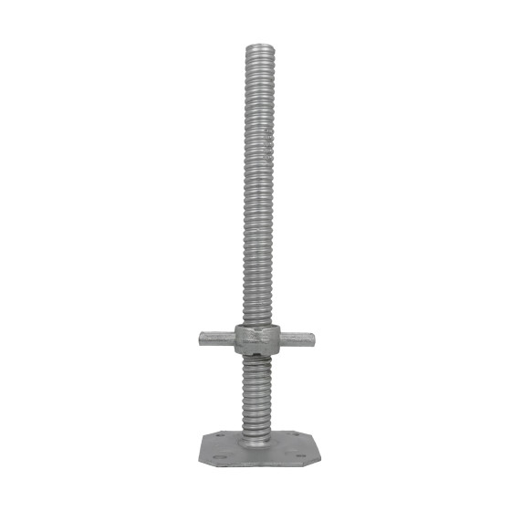 Gerüstspindel Stahl galvanisch verzinkt Ø 38 mm in verschiedenen Abmessungen