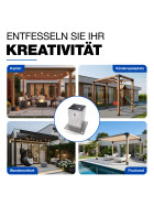 Aufschraubbodenhülse Feuerverzinkt 101 x 101 mm Anwendungen