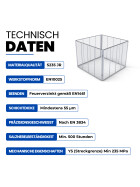 Komposter 100 x 100 x 80 cm Technische Daten