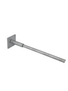 Adjustable Post Support Lothar to set in concrete 110 x 110 mm