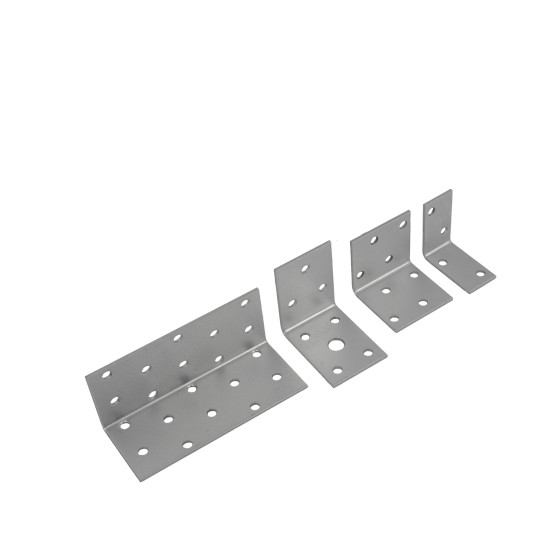 Winkelverbinder Stahl Sendzimirverzinkt in verschiedenen Abmessungen
