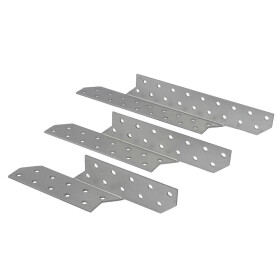 Rafter purlin anchor, galvanised steel, in various dimensions
