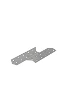 Rafter purlin anchor, galvanised steel, 35 x 35 x 170 x 2 mm, left