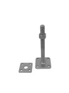 Adjustable Post Support Ulrich M24 x 250 mm 80 x 80 mm