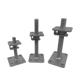 Post support Hans height adjustable galvanised different sizes