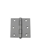 Scharnier vierkant Stahl galvanisch verzinkt 75 x 75 x 2 mm