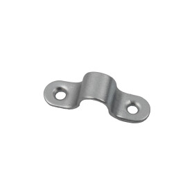 Grendelriegel mit Feder Stahl galvanisch verzinkt 35 x 70 x 1 mm Schlaufe zum Verschließén