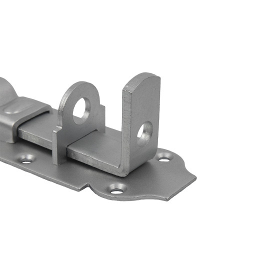 Padlock slide latch with offset