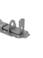 Padlock slide latch with offset