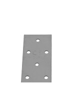 Flat steel concrete anchors hot-dip galvanised in various dimensions