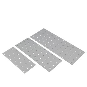 Perforated plate, galvanised steel, in various dimensions