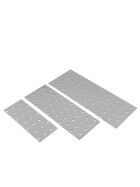 Perforated plate, galvanised steel, in various dimensions