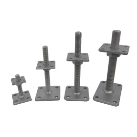 Post support Alfred height-adjustable hot-dip galvanised various sizes