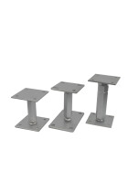 Post support Harry height adjustable galvanised Various sizes