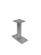 Post support Konrad height adjustable galvanised steel adjustment range 180 - 230 mm