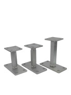 Post support Konrad height adjustable galvanised steel various sizes