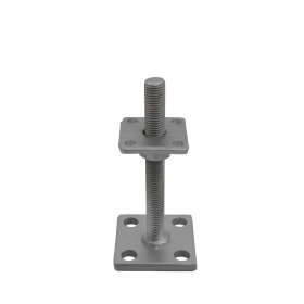 Post support Ulrich height adjustable galvanised lamella...