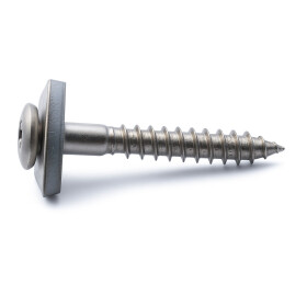 100 Walcur Spenglerschrauben Edelstahl 4,5 x 35 mm
