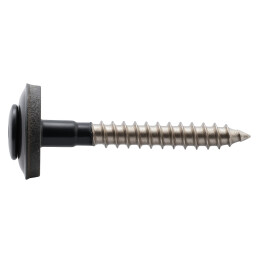 100 Walcur Spenglerschrauben Edelstahl anthrazit 4,5 x 45 mm