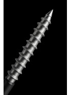 100 Walcur Spenglerschrauben Edelstahl anthrazit 4,5 x 45 mm