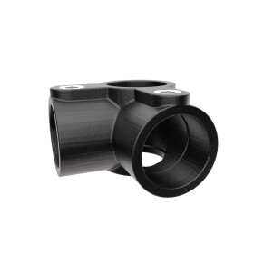 Rohrverbinder Eckstück durchgehend Ø 42 mm,...