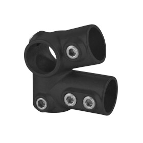 Rohrverbinder Traufenbogen 27 1/2 Ø 42 mm, schwarz...