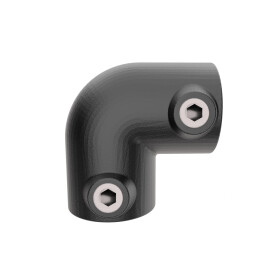 Rohrverbinder 90° Bogen Ø 42 mm, schwarz...