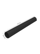 Stahlrohr Ø 42 mm, 700 mm, schwarz