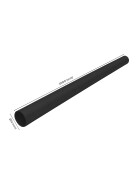 Stahlrohr Ø 42 mm, 1000 mm, schwarz