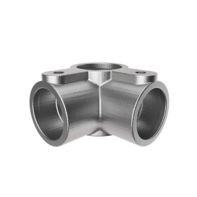 Rohrverbinder Eckstück durchgehend Ø 42 mm,...