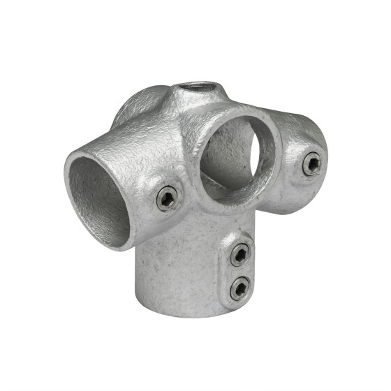 Rohrverbinder 27 1/2 ° Traufentopstück Ø 42 mm, feuerverzinkt