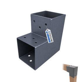Pfostenecke Balkenverbinder für 2 Balken 71 x 71 mm...