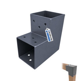 Post corner Beam connector for 2 beams 91 x 91 mm...