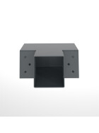 Pfostenecke T-Model für 3 Balken 71 x 71 mm, anthrazit