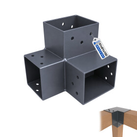 Pfostenecke Balkenverbinder für 3 Balken...