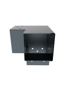 Pfostenecke für 3 Balken 81 x 81 mm, anthrazit