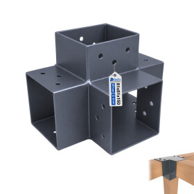 Pfostenecke Balkenverbinder für 4 Balken...