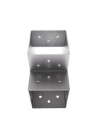 Post corner T-Model for 3 timbers 71 x 71 mm