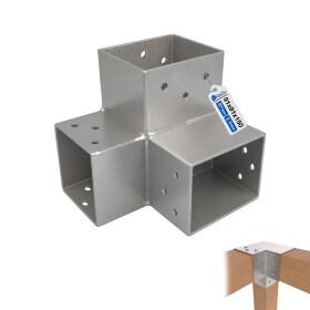 Pfostenecke Balkenverbinder für 3 Balken...