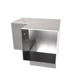 Pfostenecke für 3 Balken 91 x 91 mm