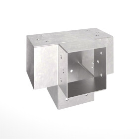 Pfostenecke für 4 Balken 71 x 71 mm
