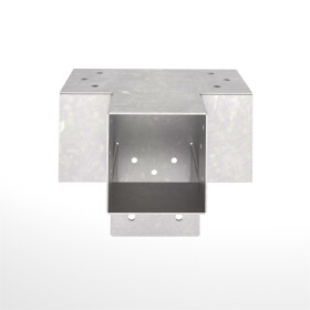 Pfostenecke für 4 Balken 71 x 71 mm