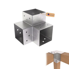 Pfostenecke Balkenverbinder für 3 Balken...