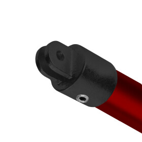 Rohrverbinder Gelenkhalter Ø 27 mm, schwarz pulverbeschichtet Anwendung