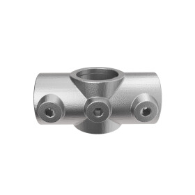 Rohrverbinder Kreuzstück Ø 42 mm, feuerverzinkt